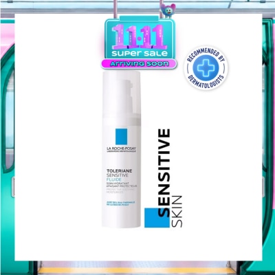 LA ROCHE POSAY Toleriane Sensitive Fluide Protective Soothing Moisturiser 40ml image