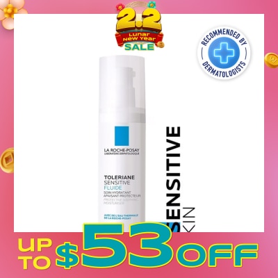 LA ROCHE-POSAY Toleriane Sensitive Fluide Protective Soothing Moisturiser 40ml