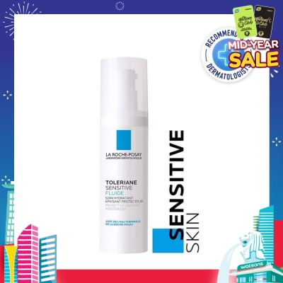 LA ROCHE-POSAY Toleriane Sensitive Fluide Protective Soothing Moisturiser 40ml