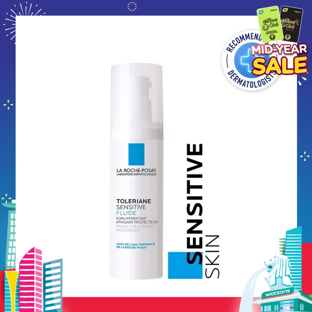 Toleriane Sensitive Fluide Protective Soothing Moisturiser 40ml