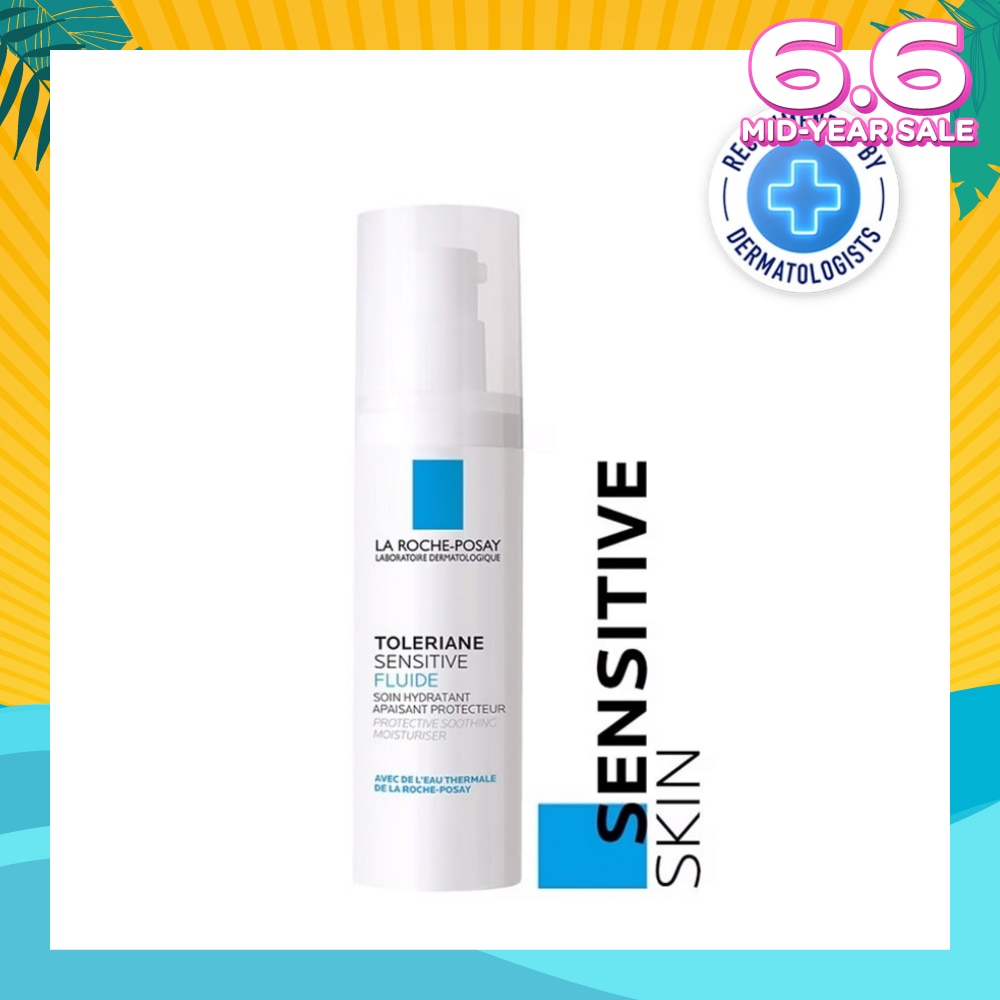 Toleriane Sensitive Fluide Protective Soothing Moisturiser 40ml
