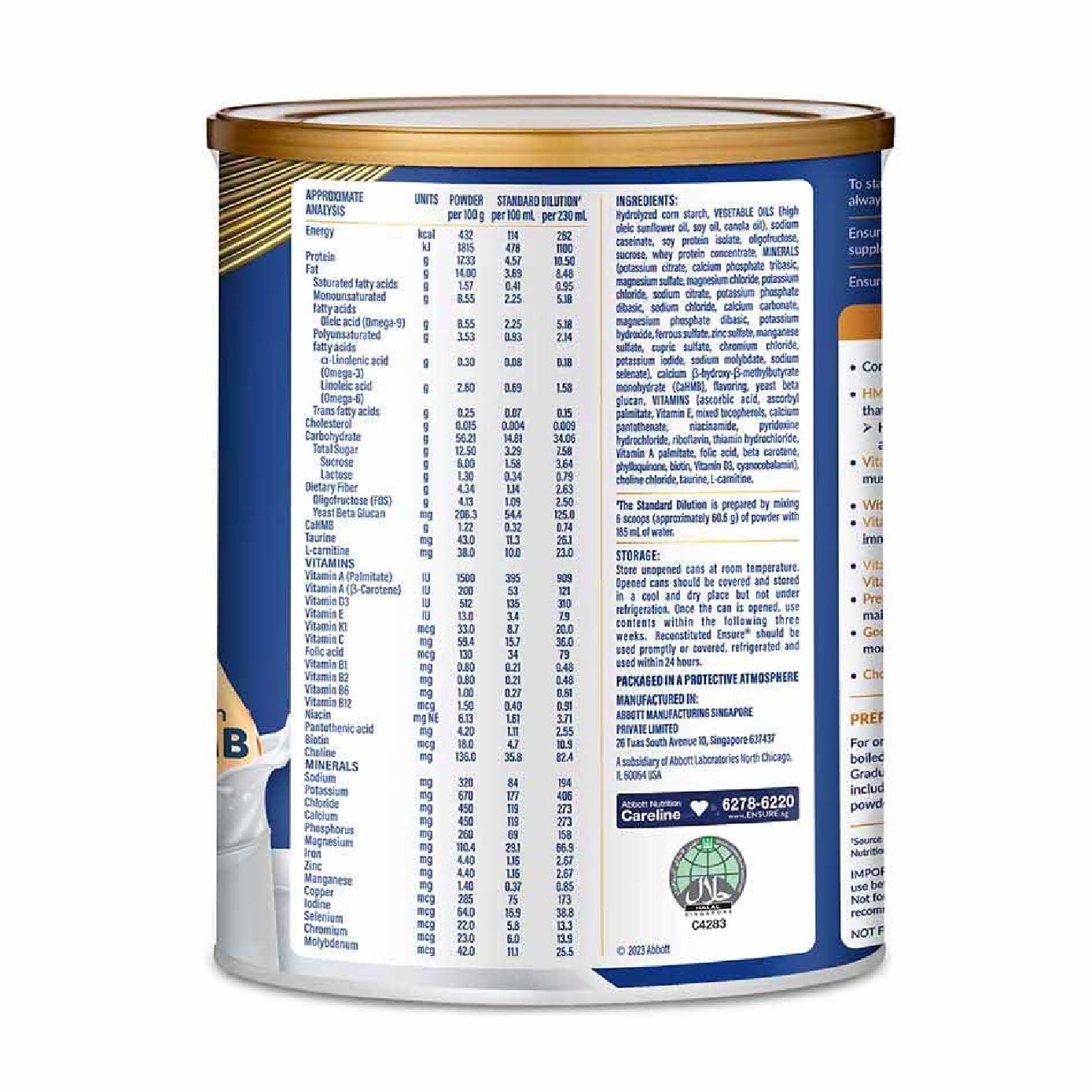 Life Strength Pro Adult Nutrition Drink Powder Vanilla 800g x 2s