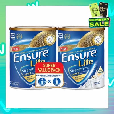 ENSURE Life Strength Pro Adult Nutrition Drink Powder Vanilla 800g x 2s