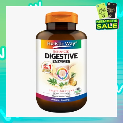 HOLISTIC WAY Enhanced Digestive Enzymes 60s