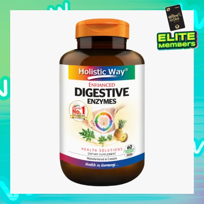 HOLISTIC WAY Enhanced Digestive Enzymes 60s