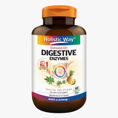 HOLISTIC WAY Enhanced Digestive Enzymes 60s