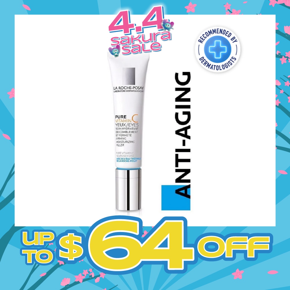 Pure Vitamin C10 Eyes 15ml (Anti-Wrinkle & Skin Radiance Eye Cream with Pure Vitamin C for Aging Skin) 15ml