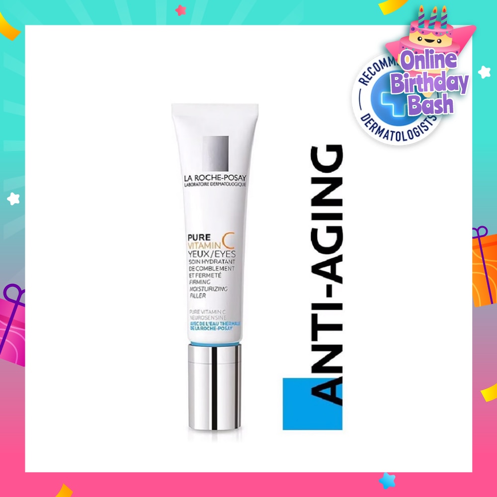 Pure Vitamin C10 Eyes 15ml (Anti-Wrinkle & Skin Radiance Eye Cream with Pure Vitamin C for Aging Skin) 15ml