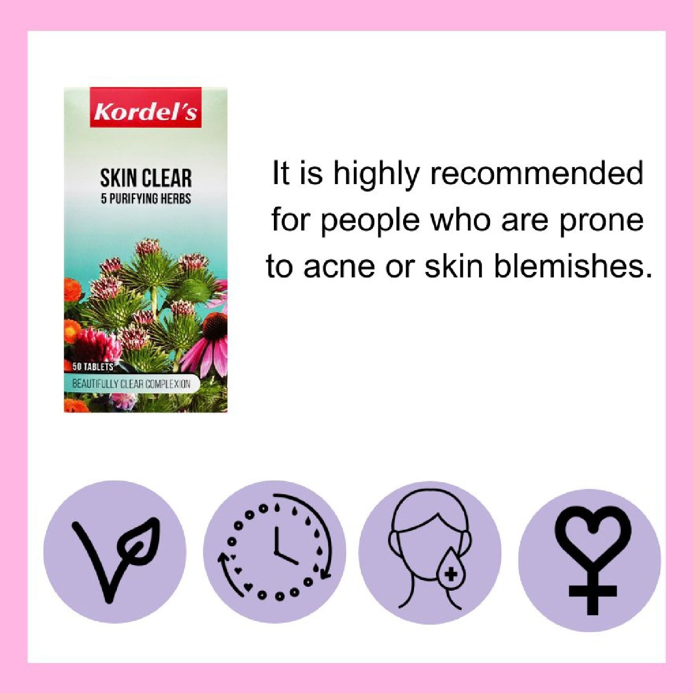Skin Clear 5 Purifying Herbs 50s