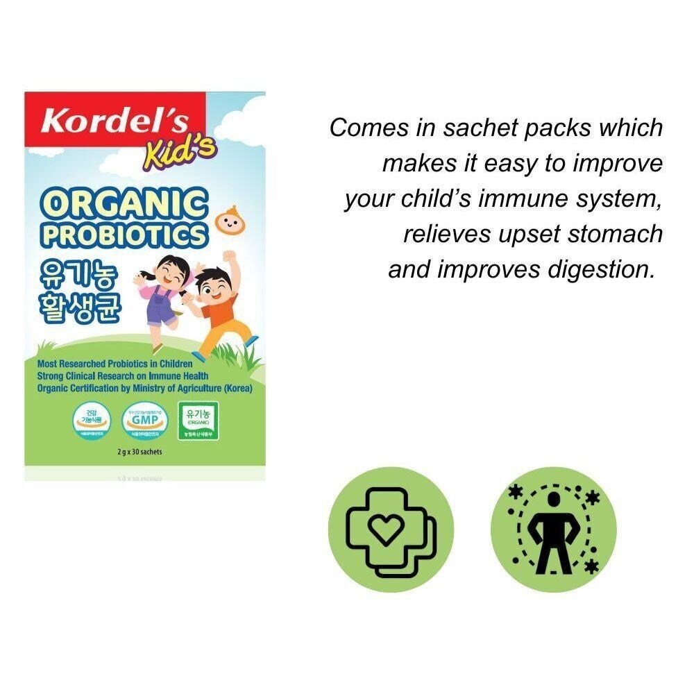 Kid’s Organic Probiotics 2g x 30s