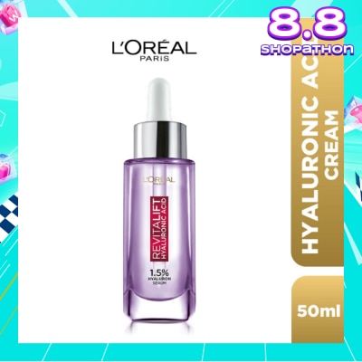 L'OREAL PARIS SKINCARE Revitalift 1.5% Hyaluronic Acid Plumping Serum (Plump, Smooth and Enchance Radiance) 30ml