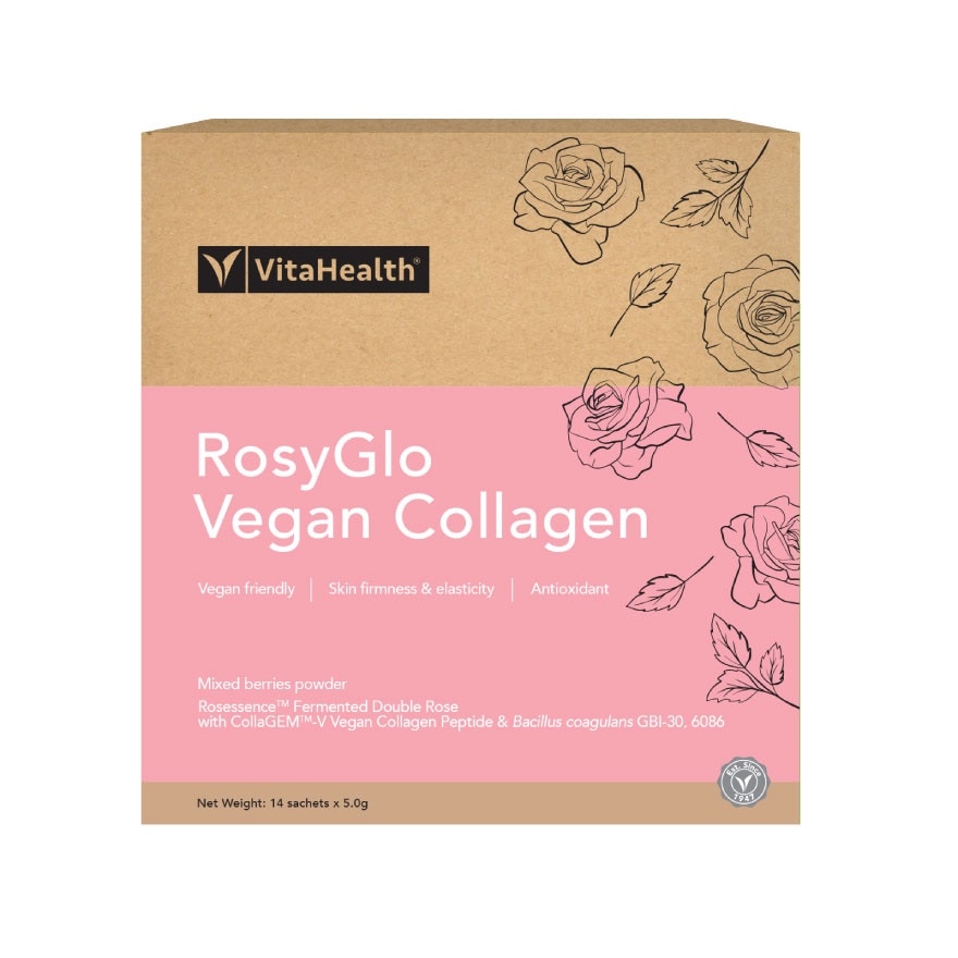 RosyGlo Vegan Collagen Sachet 5g x 14s