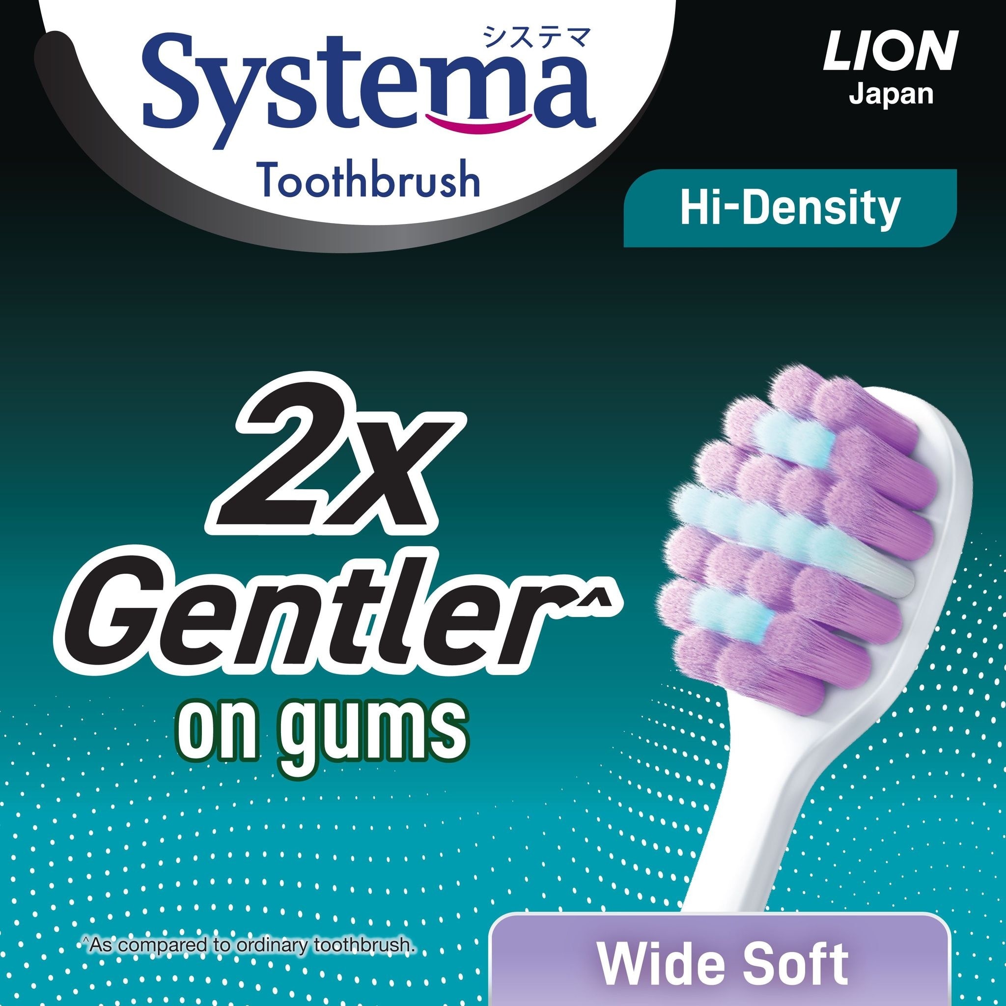Hi-Density Toothbrush (Wide Soft) 2s