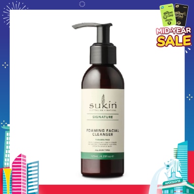 SUKIN Foaming Facial Cleanser Pump Signature 125ml