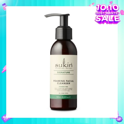 SUKIN Foaming Facial Cleanser Pump Signature 125ml
