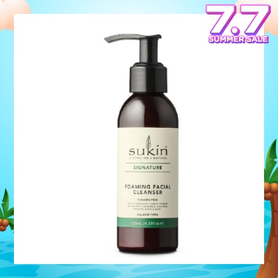 SUKIN Foaming Facial Cleanser Pump Signature 125ml