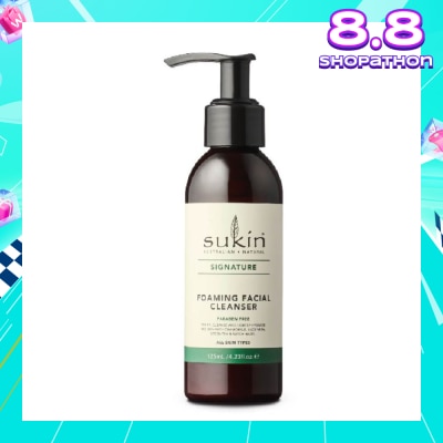 SUKIN Foaming Facial Cleanser Pump Signature 125ml