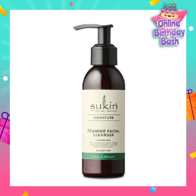SUKIN Foaming Facial Cleanser Pump Signature 125ml