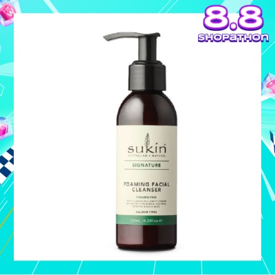 SUKIN Foaming Facial Cleanser Pump Signature 125ml