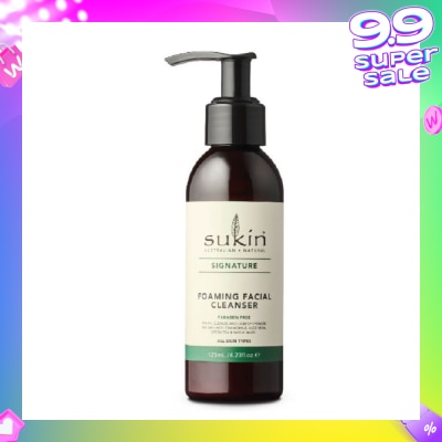 SUKIN Foaming Facial Cleanser Pump Signature 125ml