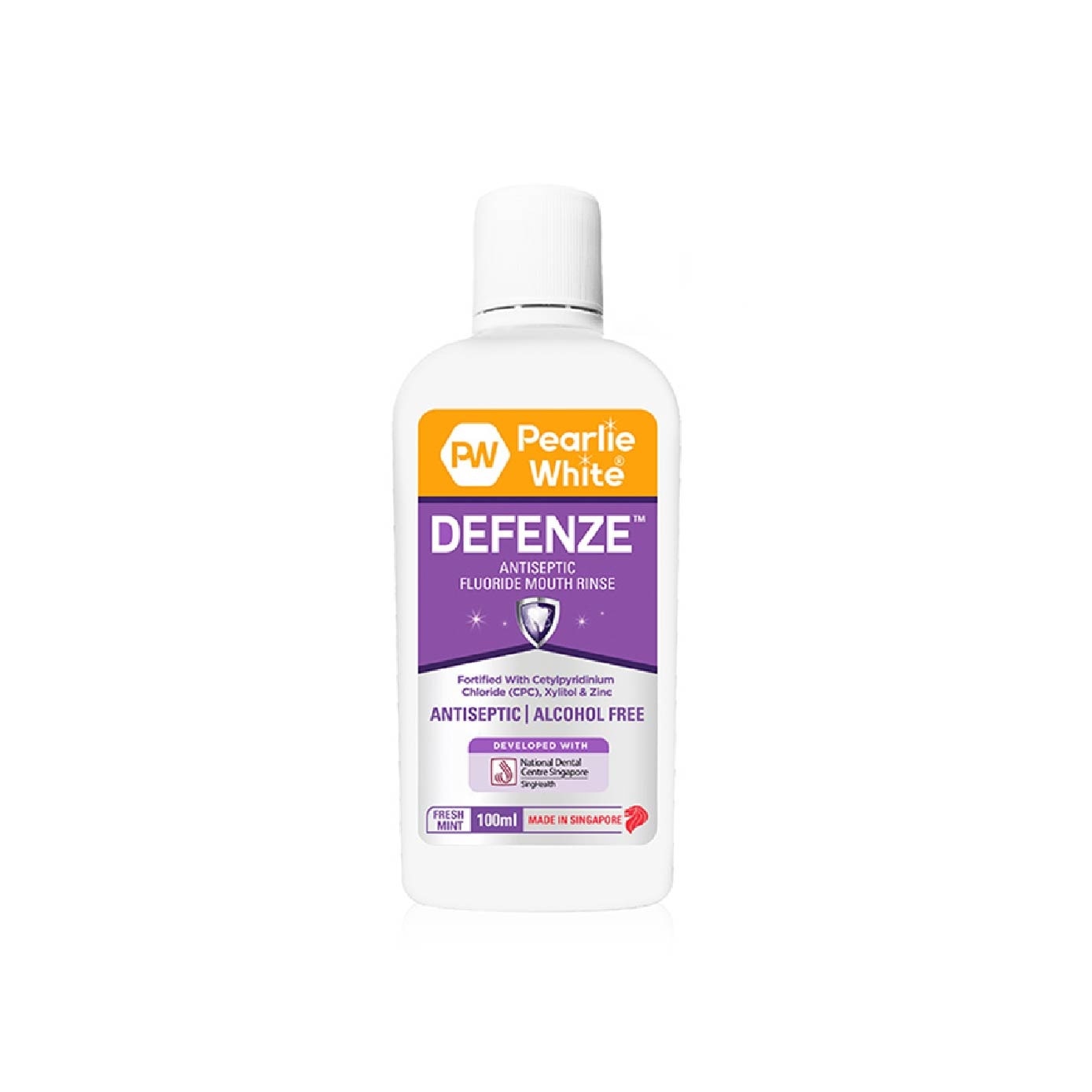 Defenze Travel Pack (Defenze Antiseptic Fluoride Mouth Rinse 100ml + Defenze Antiseptic Oral Spray 8.5ml)