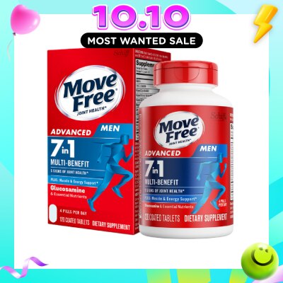 MOVE FREE Advance 7 in 1 Men (Joint Health Support) 120s (Expiry: Feb`2027) image