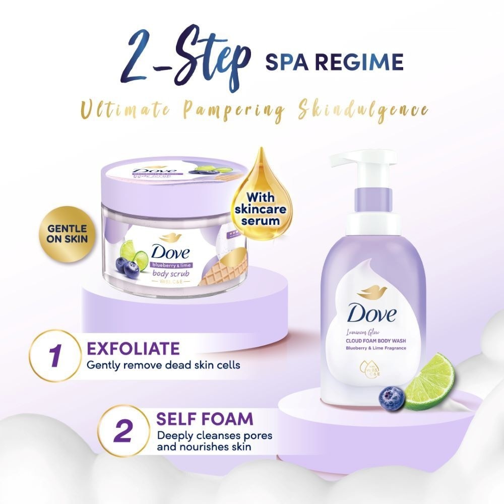 Ice-Cream Body Scrub Blueberry & Lime 280g