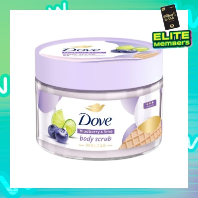 DOVE Ice-Cream Body Scrub Blueberry & Lime 280g