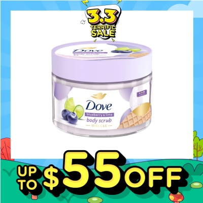 DOVE Ice-Cream Body Scrub Blueberry & Lime 280g