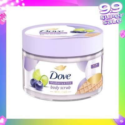 DOVE Ice-Cream Body Scrub Blueberry & Lime 280g