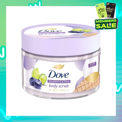 DOVE Ice-Cream Body Scrub Blueberry & Lime 280g