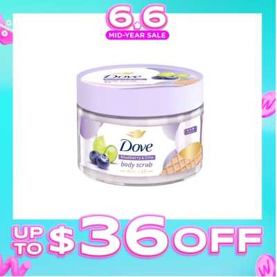 DOVE - Ice-Cream Body Scrub Blueberry & Lime 280g