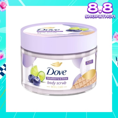 DOVE Ice-Cream Body Scrub Blueberry & Lime 280g