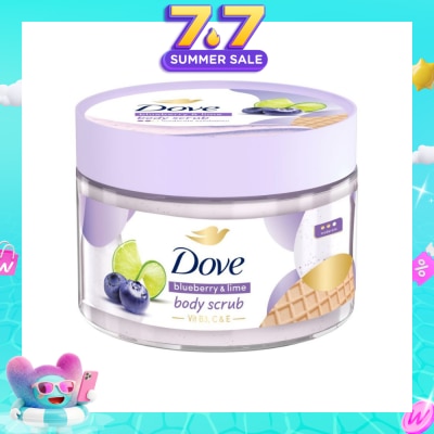 DOVE - Ice-Cream Body Scrub Blueberry & Lime 280g