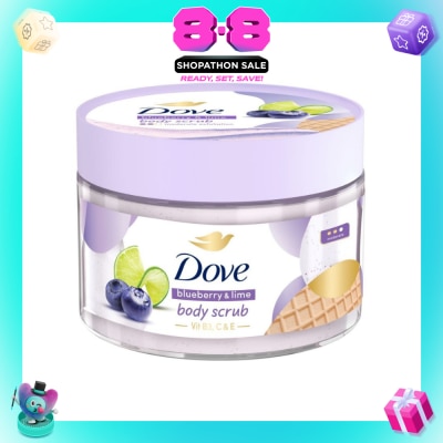 DOVE - Ice-Cream Body Scrub Blueberry & Lime 280g