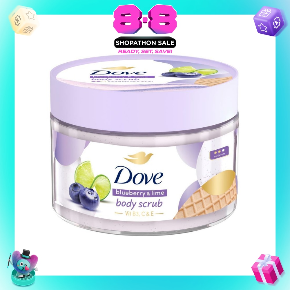 Ice-Cream Body Scrub Blueberry & Lime 280g