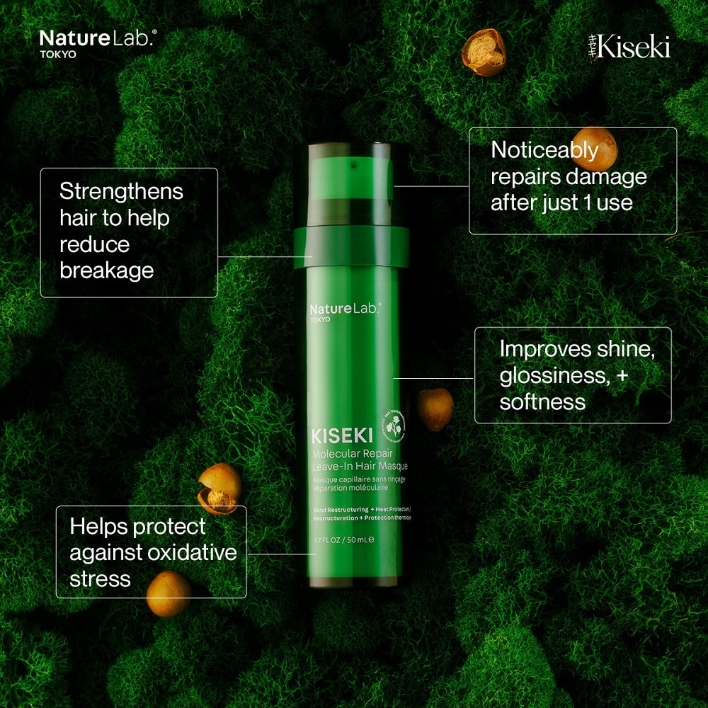 NATURELAB TOKYO Kiseki Molecular Repair Leave-In Hair Masque 50ml