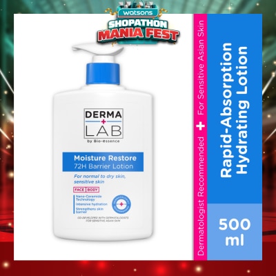 DERMA LAB - Moisture Restore 72H Barrier Lotion 500ml