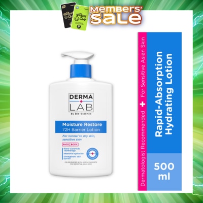 DERMA LAB - Moisture Restore 72H Barrier Lotion 500ml
