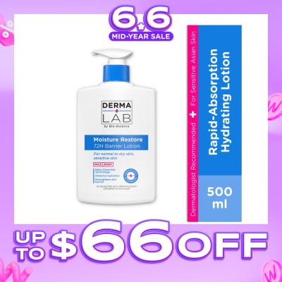 DERMA LAB - Moisture Restore 72H Barrier Lotion 500ml