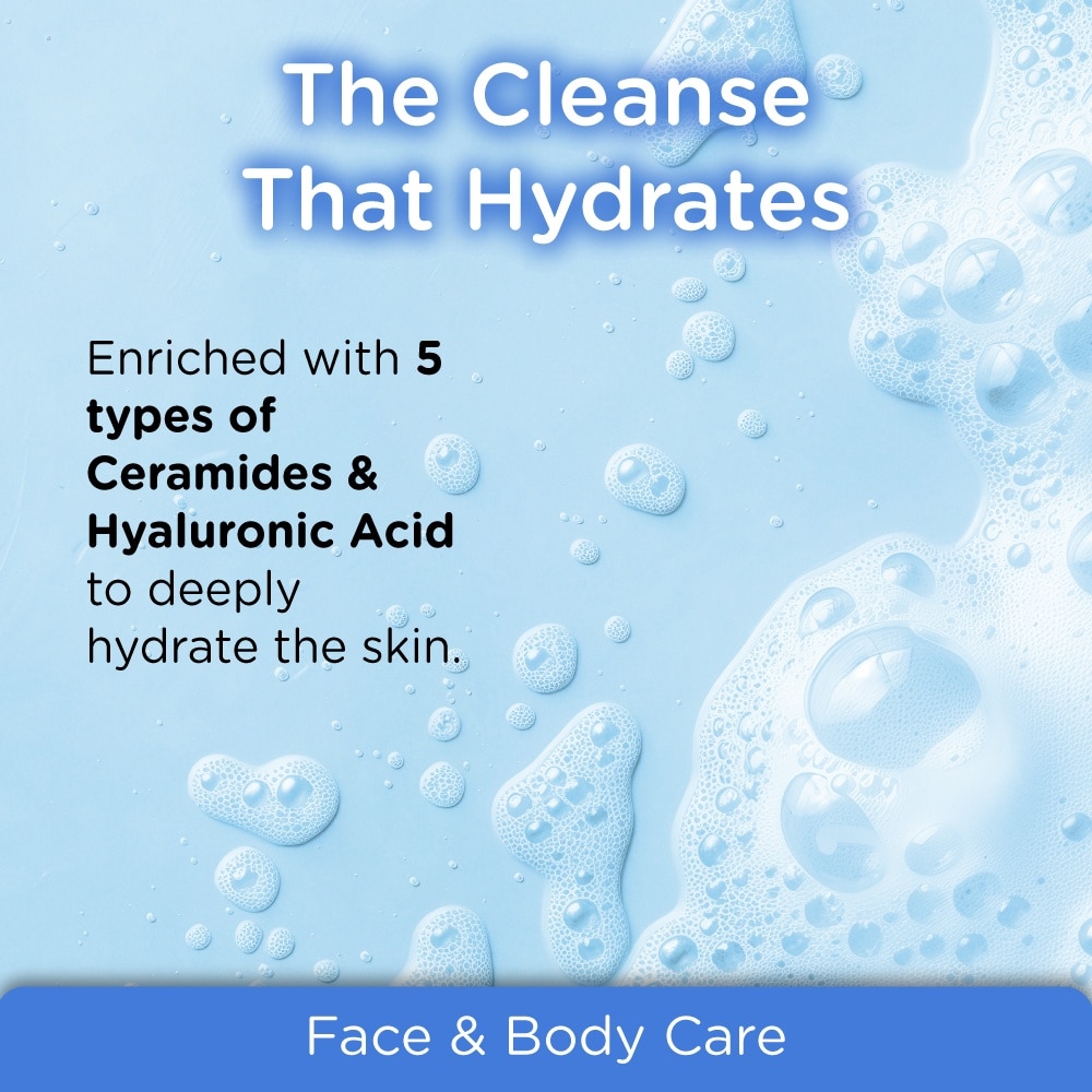 Moisture Restore Cream to Foam Cleanser 250ml