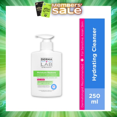 DERMA LAB - Moisture Restore Cream to Foam Cleanser 250ml