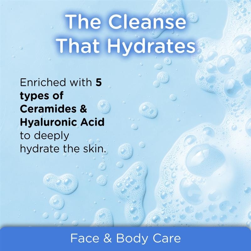 Moisture Restore Cream to Foam Cleanser 500ml