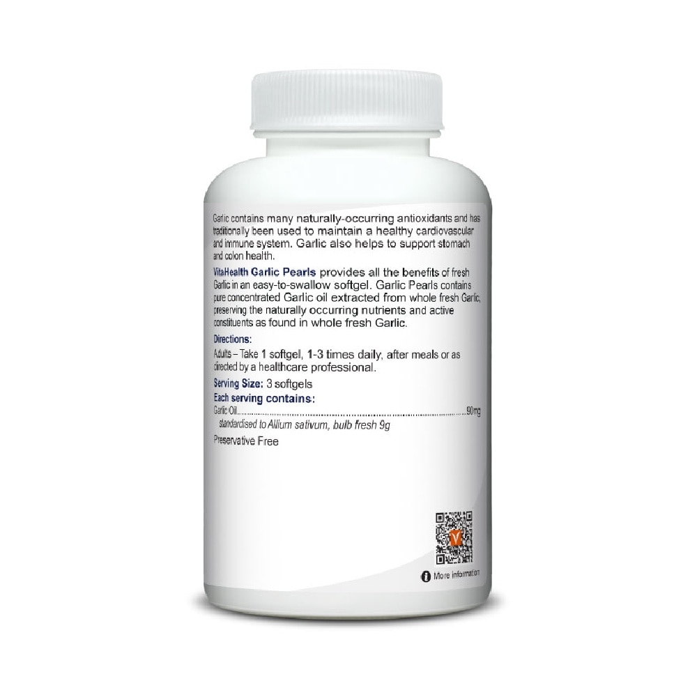 Garlic Pearls Softgels 150s