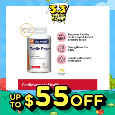 VITAHEALTH Garlic Pearls Softgels 150s