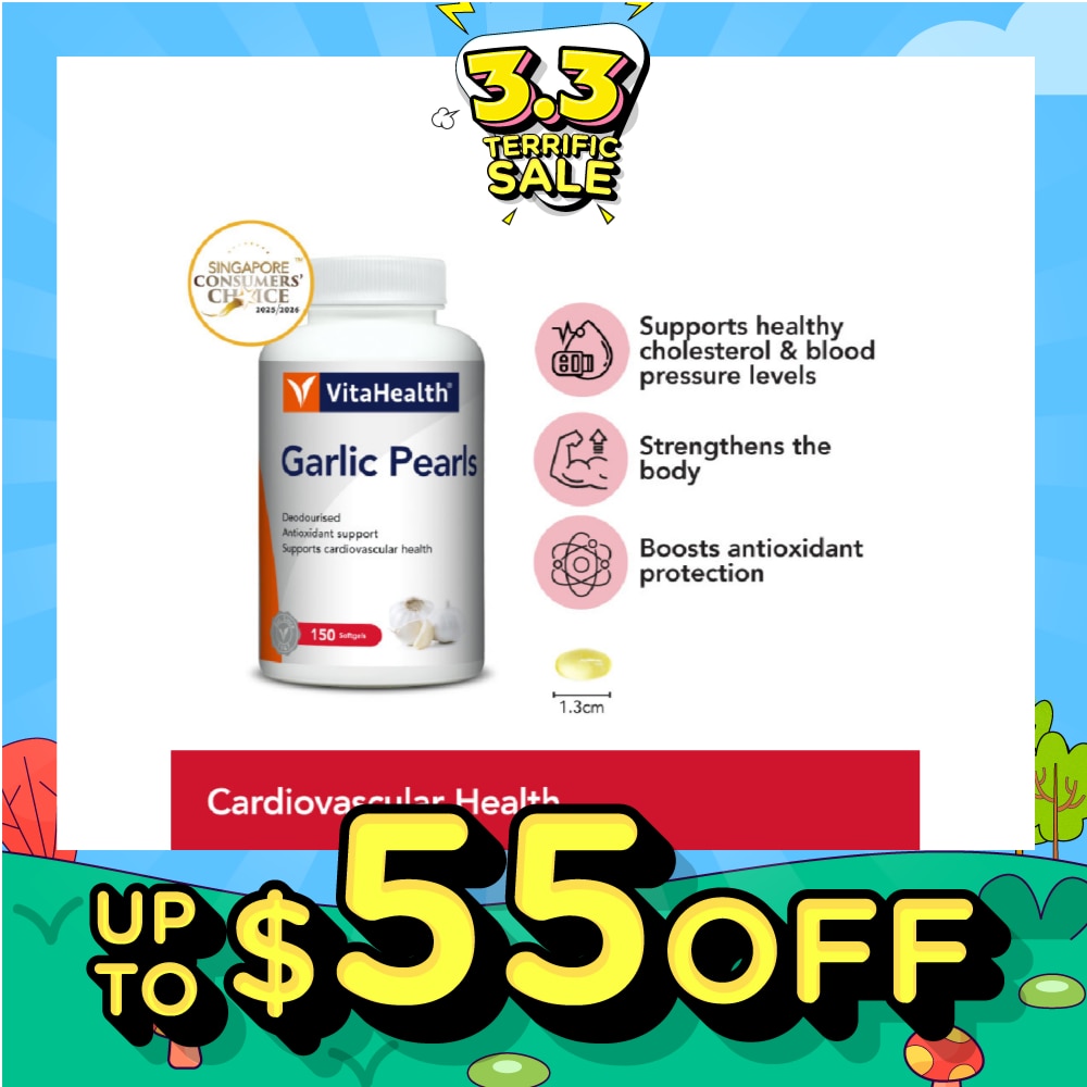 Garlic Pearls Softgels 150s