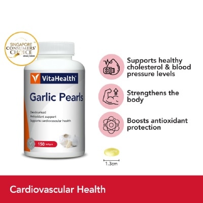 VITAHEALTH Garlic Pearls Softgels 150s
