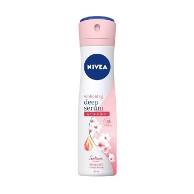 NIVEA Whitening Deep Serum White & Firm Sakura Deodorant Spray 150ml