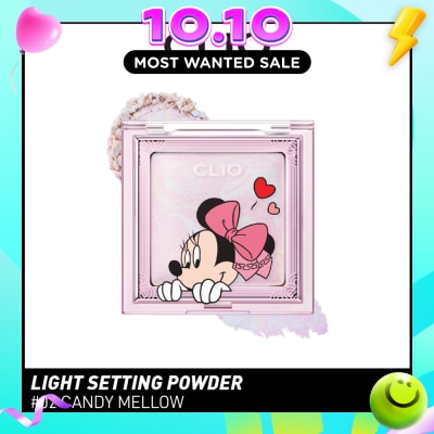 CLIO Disney Edition Light Setting Powder 02 Candy Mellow 4.8g image