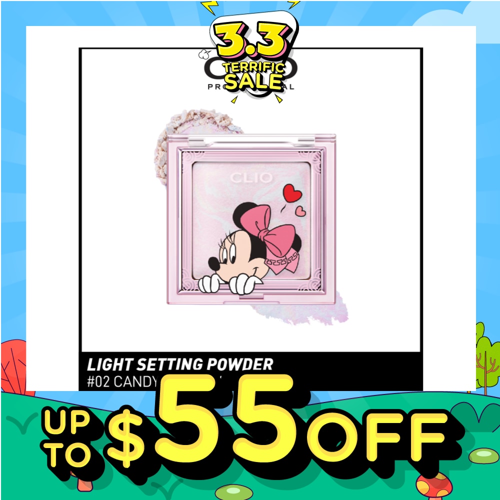 Disney Edition Light Setting Powder 02 Candy Mellow 4.8g